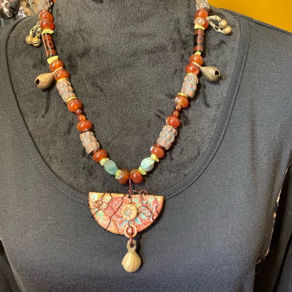 Tribal Necklace by me , Venusian Concepts - Picture 4 of 5